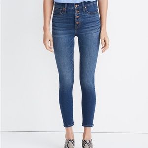 ☀️Madewell☀️9" Mid-Rise Skinny Crop Jeans TENCEL™